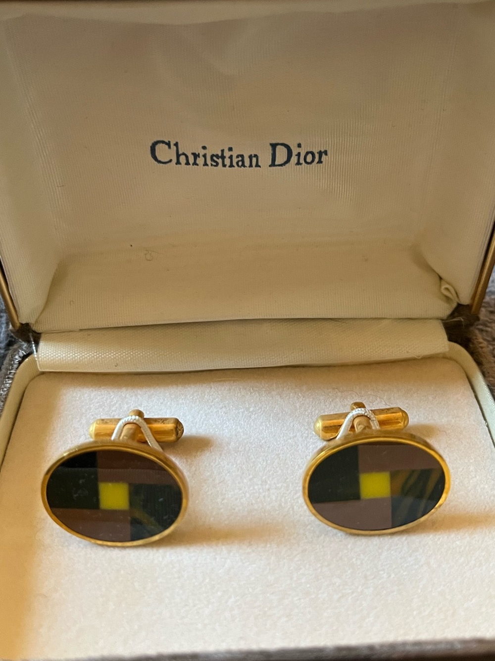 Vintage Christian Dior Monsieur Cufflinks
